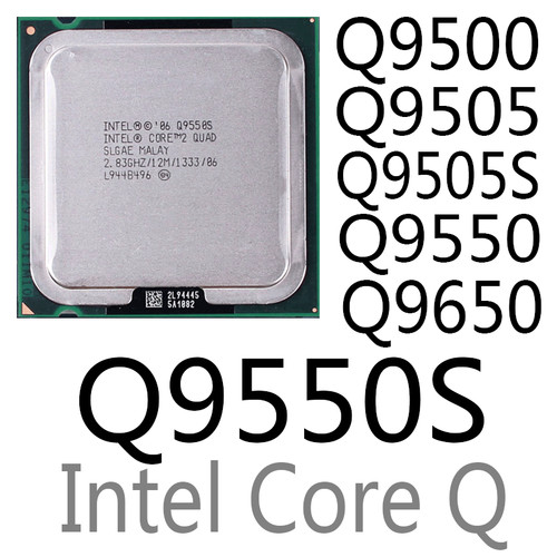 Processore cpu intel q9500 - processore,